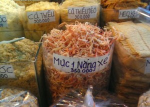 mực xé sợi