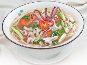 Canh râu mực nấu ngót ngon tuyệt