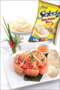 Gỏi bưởi mực khô lạ mà ngon