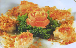 Món mực bách hoa rang muối lạ mà ngon