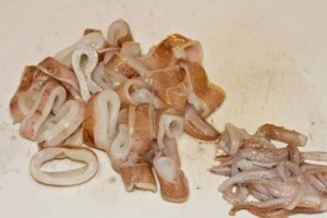 Thái mực miếng vừa ăn