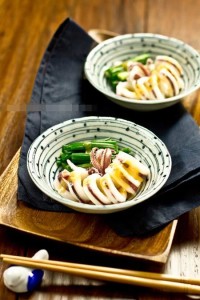 Bát mực luộc trong ngon mắt