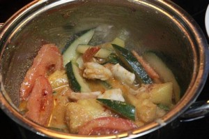 Xào rau thập cẩm