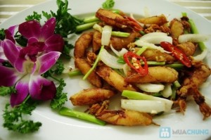 Mực sữa chiên nước mắm chế biến cực nhanh