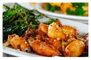 Mực sữa chiên nước mắm