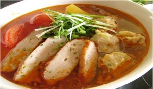 Bún chả mực thơm ngon lạ miệng