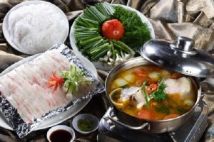 Lẩu cá hồi Sapa